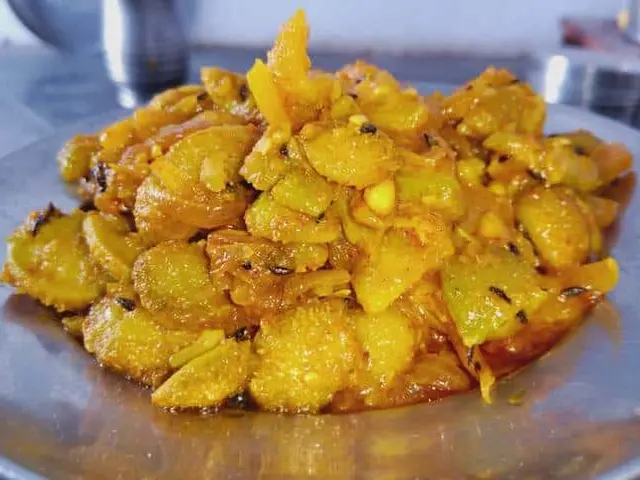 Pahadi Meethe Karele ki sabji recipe
