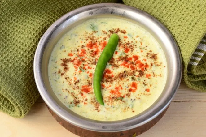 Pahadi Kheere Ka Raita Recipe
