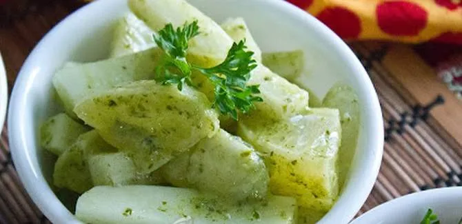 Sani Hui Mooli and Nimbu Recipe