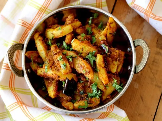 Aloo ke Gutke Recipe