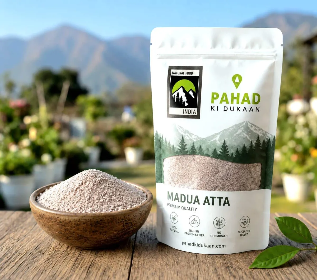 Pahadi Madua Atta (500gm)