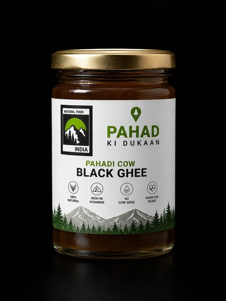 Pahadi Cow Black Ghee (500gm)
