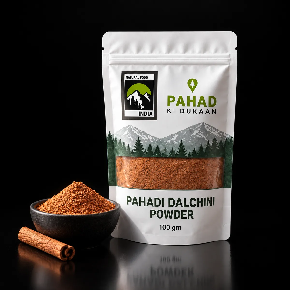 Pahadi Cinnamon Dalchini Powder (BUY 100gm) Online