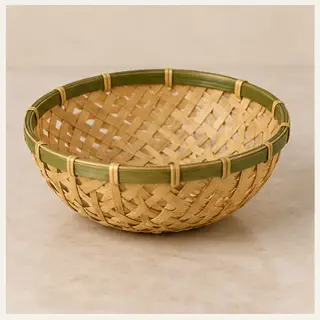 Pahadi Ringal Flower Offering Basket