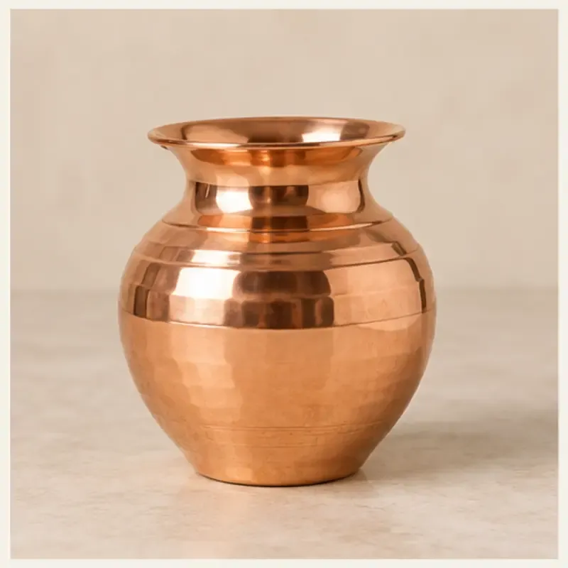 Pahadi Copper Pooja Lota