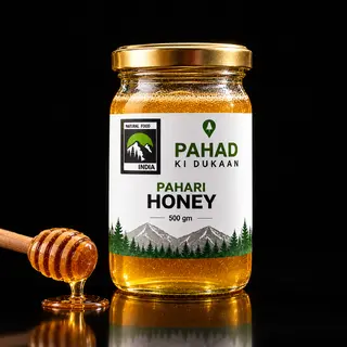 Pahari Honey Black Background