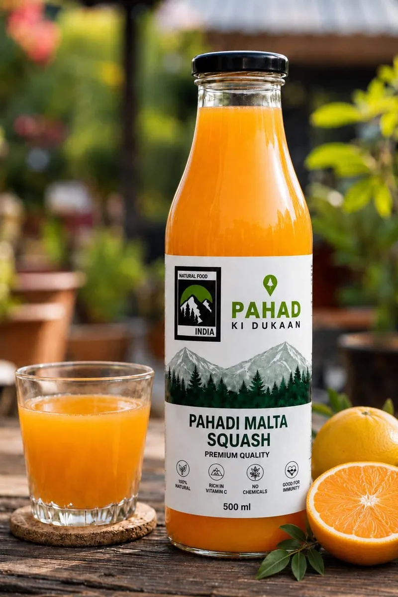 Pahari Malta Squash Juice (Buy 500ml) Online