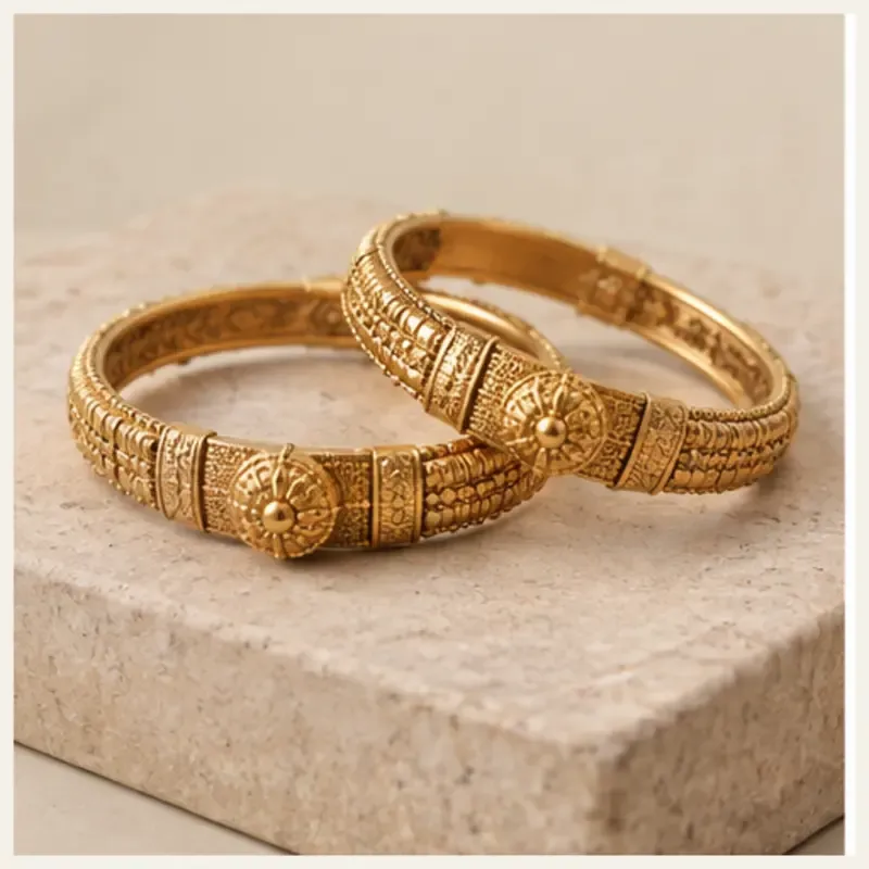 Pahadi Garhwali Pauji Bracelet Pair
