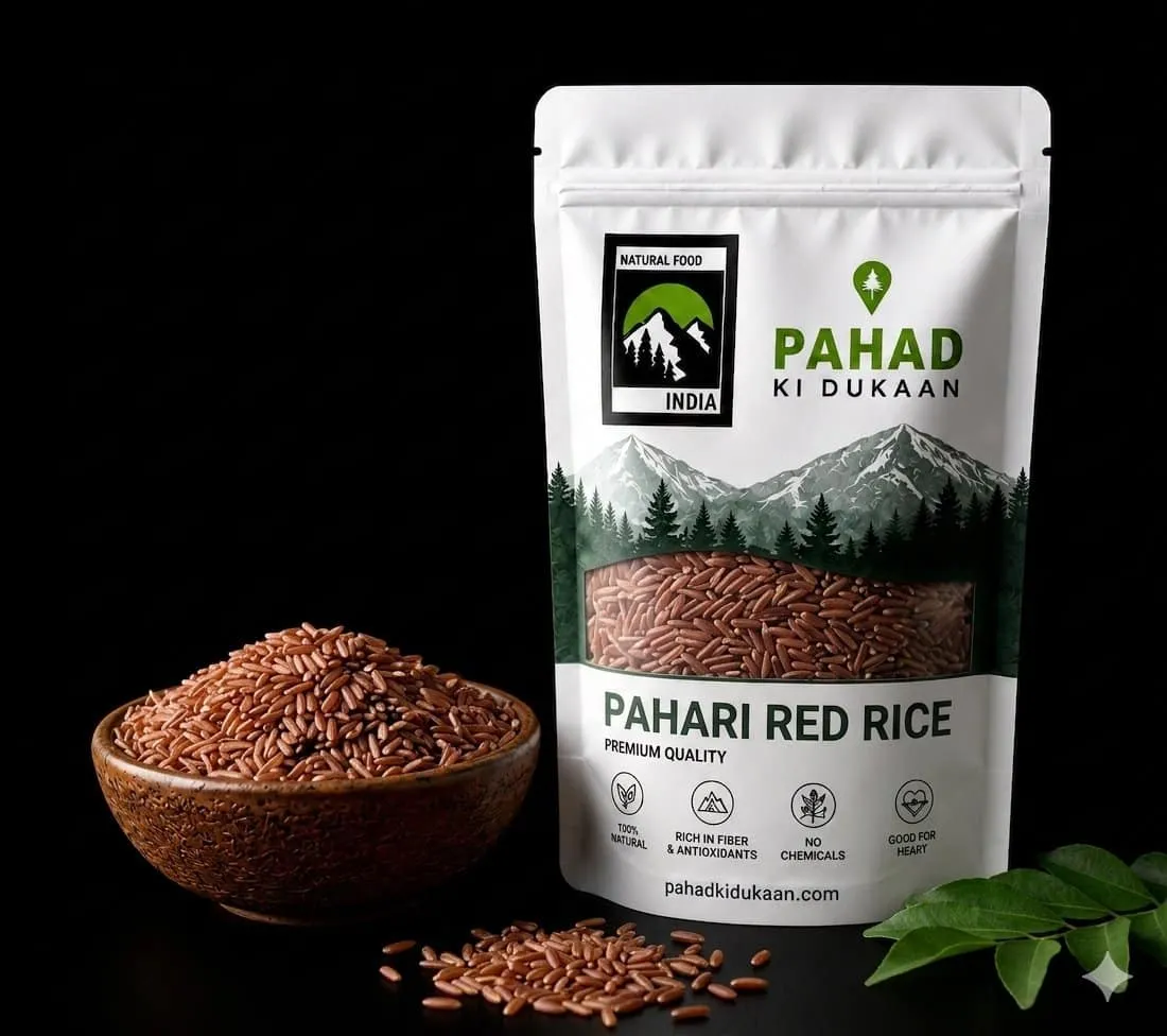 Pahadi Red Rice (500gm)