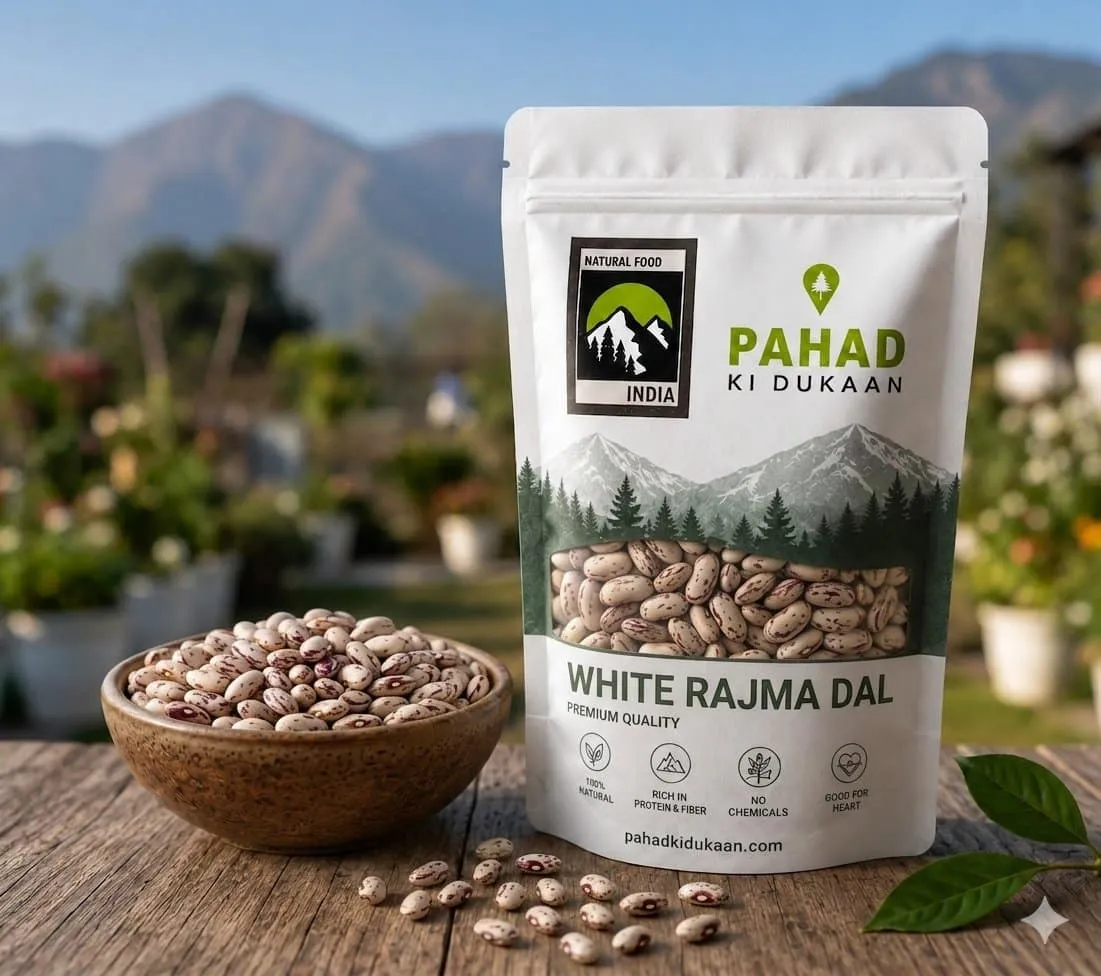 Pahari White Rajma Dal (500gm)