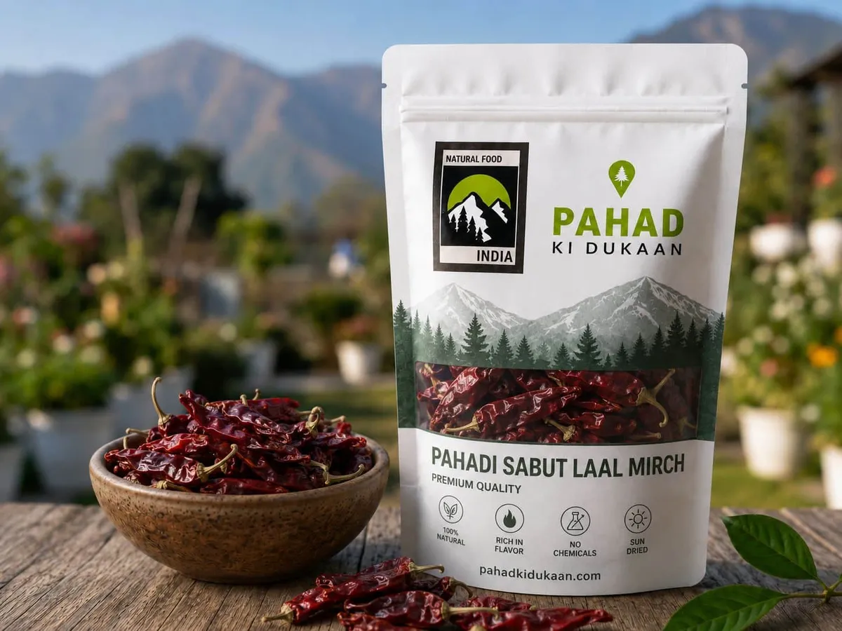 Pahari Red Chilli Sabut Lal Mirch(100gm) Online