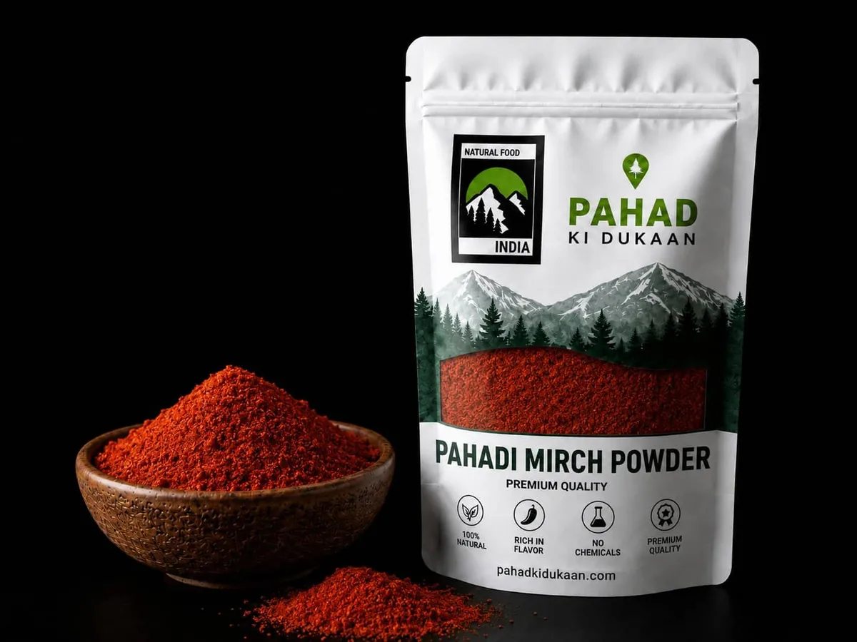 Pahari Red Chilli Mirchi Powder (200gm) Online