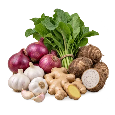 Pahadi Vegetables, Bulbs & Stems
